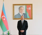Президент Ильхам Алиев встретился со спортсменами, принявшими участие в XV Летних Паралимпийских играх (ФОТО)