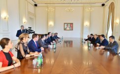 Президент Ильхам Алиев принял оценочную миссию ПАСЕ (ФОТО)