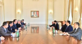 Президент Ильхам Алиев принял оценочную миссию ПАСЕ (ФОТО)