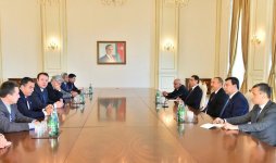 Президент Ильхам Алиев принял оценочную миссию ПАСЕ (ФОТО)