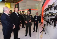 Президент Ильхам Алиев посетил Азербайджанскую международную оборонную выставку (ФОТО)