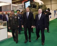 Президент Ильхам Алиев посетил Азербайджанскую международную оборонную выставку (ФОТО)