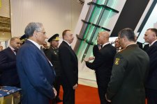 Президент Ильхам Алиев посетил Азербайджанскую международную оборонную выставку (ФОТО)