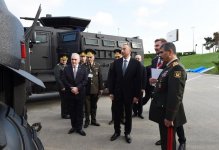 Президент Ильхам Алиев посетил Азербайджанскую международную оборонную выставку (ФОТО)