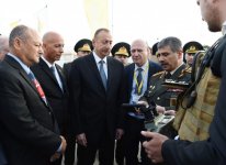 Президент Ильхам Алиев посетил Азербайджанскую международную оборонную выставку (ФОТО)