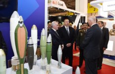 Президент Ильхам Алиев посетил Азербайджанскую международную оборонную выставку (ФОТО)