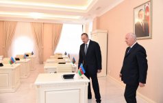 Президент Азербайджана принял участие в открытии здания Центра Гейдара Алиева в Сумгайыте (ФОТО)