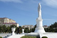 Президент  Ильхам Алиев  прибыл в город Сумгайыт (ФОТО)