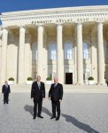 Президент Ильхам Алиев ознакомился с условиями, созданными в здании Сумгайытского государственного драмтеатра (ФОТО)