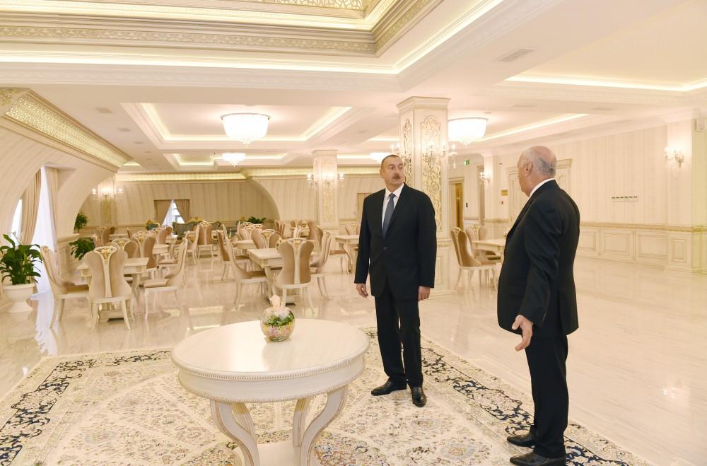 Президент Азербайджана принял участие в открытии здания Центра Гейдара Алиева в Сумгайыте (ФОТО)