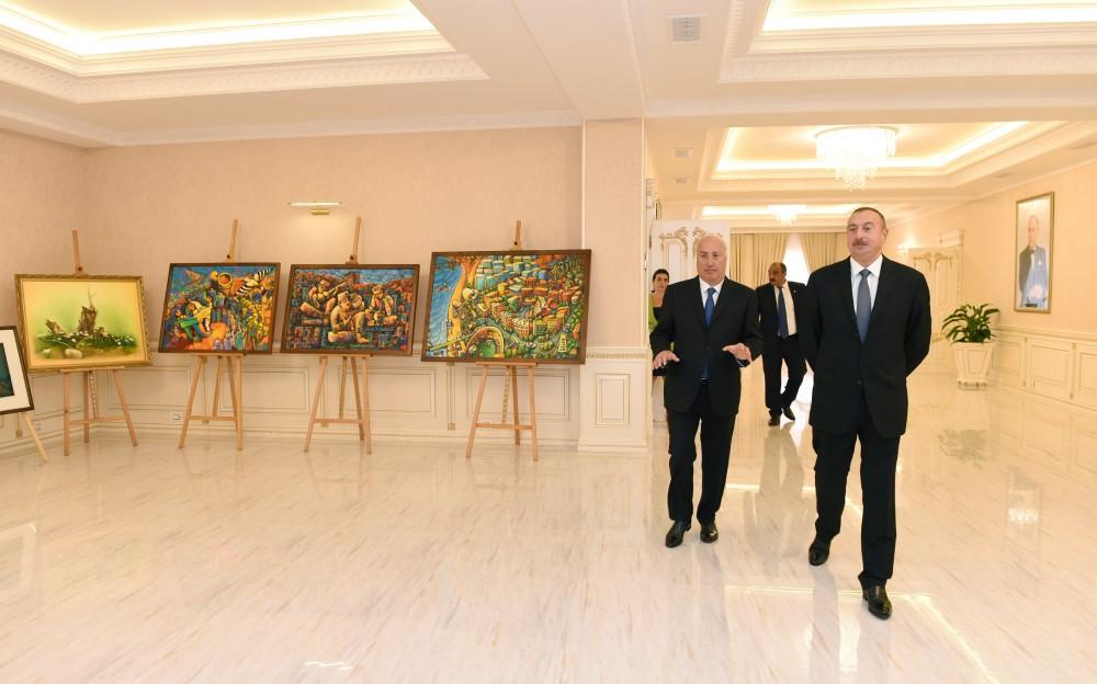 Президент Азербайджана принял участие в открытии здания Центра Гейдара Алиева в Сумгайыте (ФОТО)