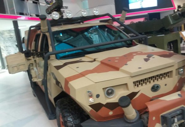 Azerbaijan showcases new armored fighting vehicle