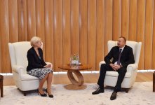 Президент  Ильхам Алиев принял делегацию, возглавляемую заместителем председателя Правительства России