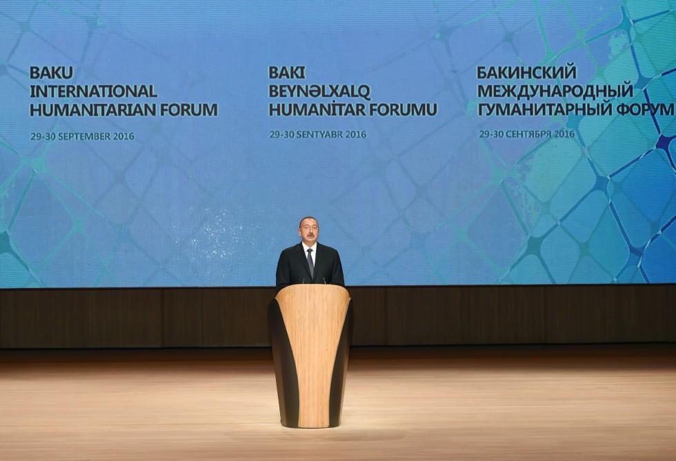 Ilham Aliyev: Azerbaijan owes no one, depends on no one (PHOTO)
