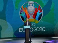 В Баку представлен логотип ЕВРО-2020 (ФОТО)