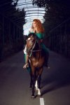 Земфира Адыгезалова: "Нельзя просто так смотреть на лошадей и не восхищаться ими" (ВИДЕО, ФОТО)