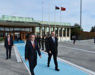 Ilham Aliyev completes working visit to Turkey (PHOTO)