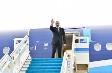 Ilham Aliyev completes working visit to Turkey (PHOTO)