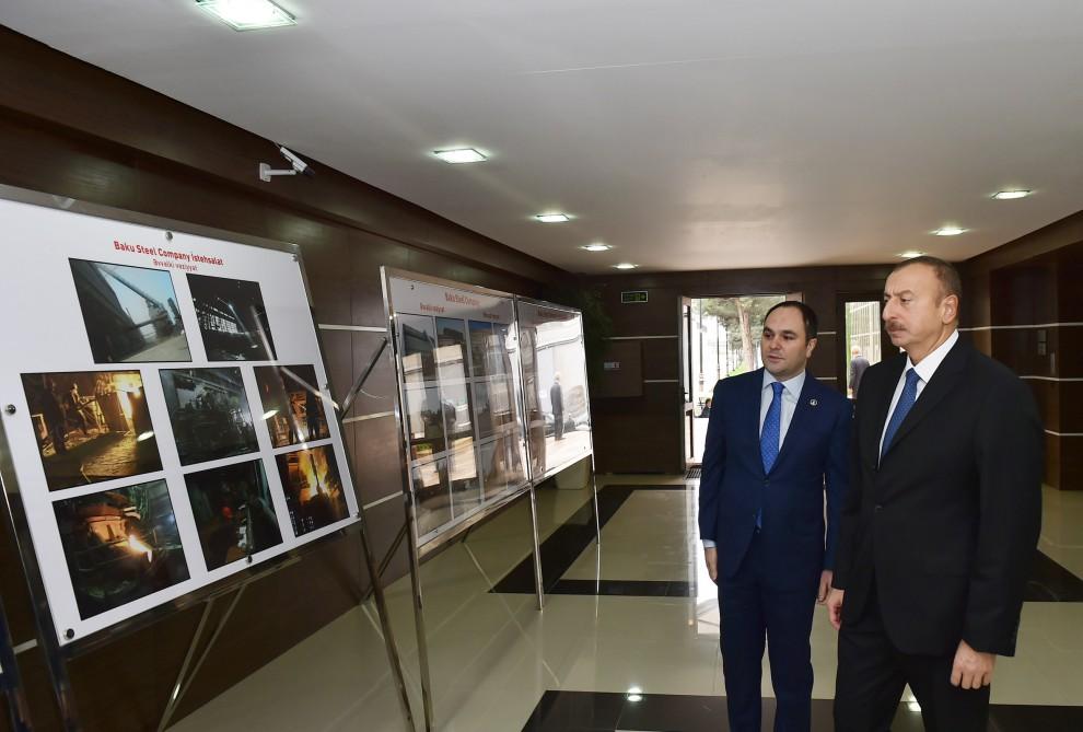 Ilham Aliyev inaugurates “Oksigen” plant in Baku (PHOTO)