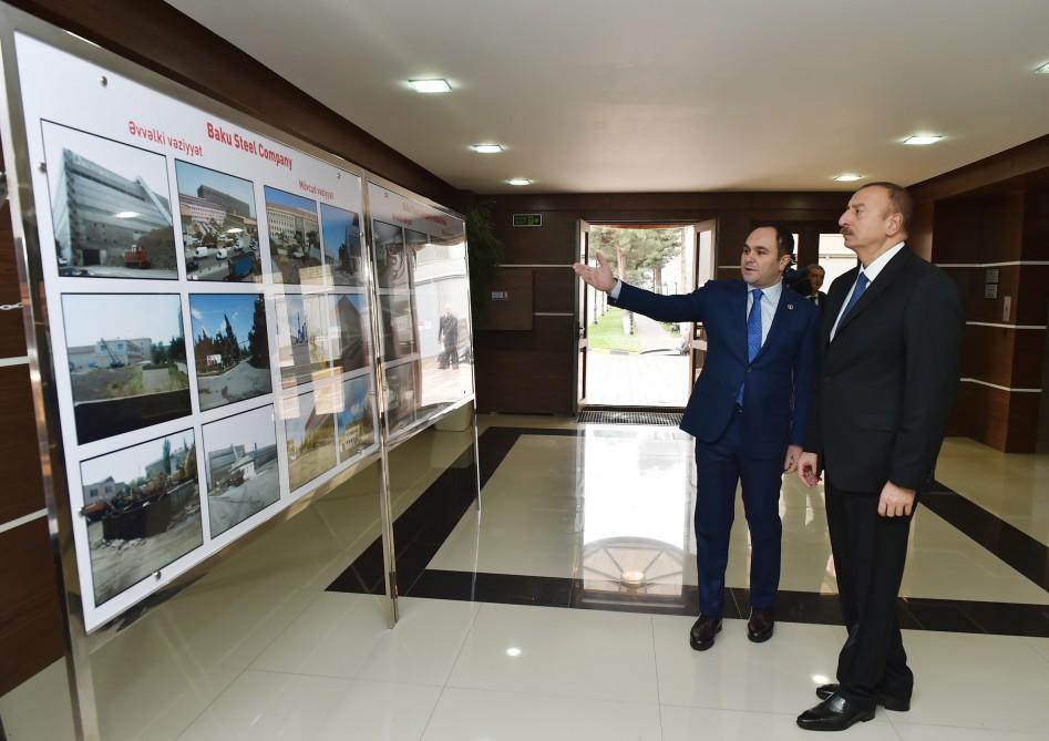 Ilham Aliyev inaugurates “Oksigen” plant in Baku (PHOTO)