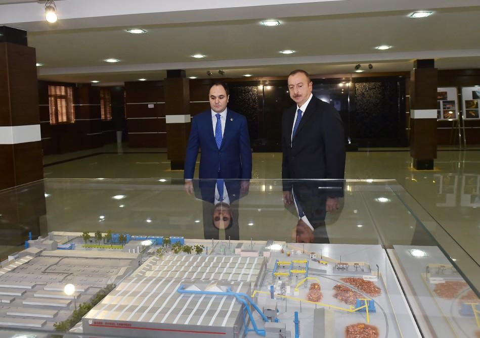 Ilham Aliyev inaugurates “Oksigen” plant in Baku (PHOTO)