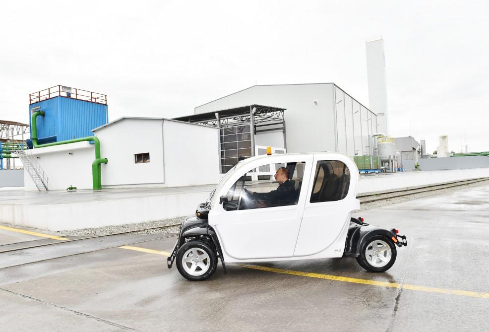 Ilham Aliyev inaugurates “Oksigen” plant in Baku (PHOTO)