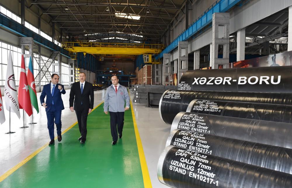 Ilham Aliyev inaugurates “Oksigen” plant in Baku (PHOTO)
