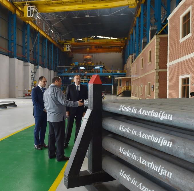 Ilham Aliyev inaugurates “Oksigen” plant in Baku (PHOTO)