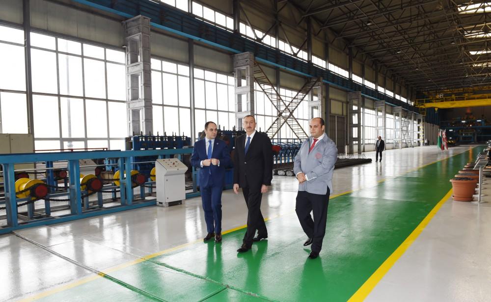 Ilham Aliyev inaugurates “Oksigen” plant in Baku (PHOTO)
