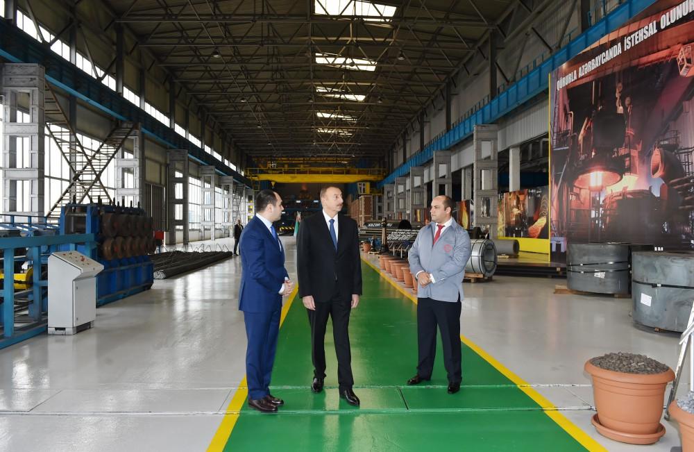 Ilham Aliyev inaugurates “Oksigen” plant in Baku (PHOTO)