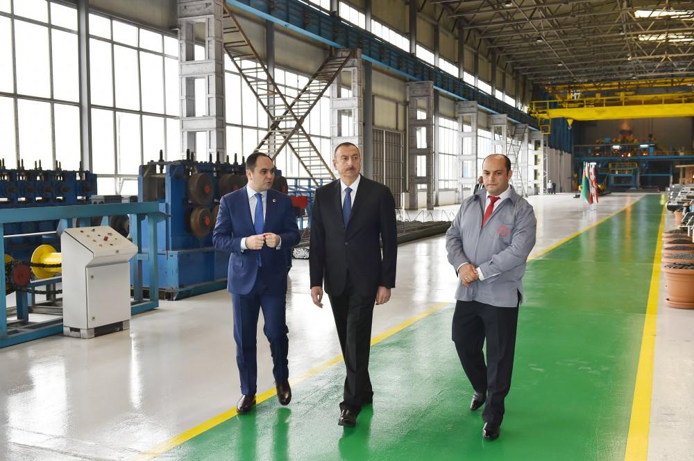 Ilham Aliyev inaugurates “Oksigen” plant in Baku (PHOTO)