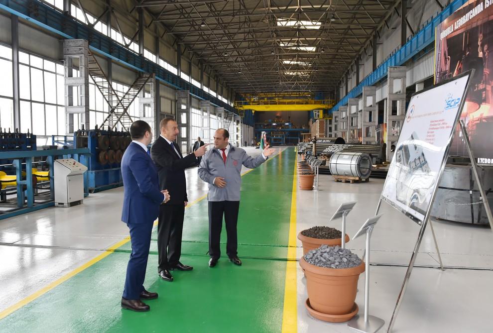 Ilham Aliyev inaugurates “Oksigen” plant in Baku (PHOTO)