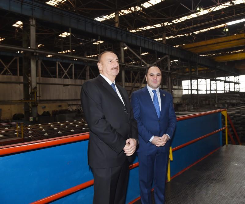 Ilham Aliyev inaugurates “Oksigen” plant in Baku (PHOTO)