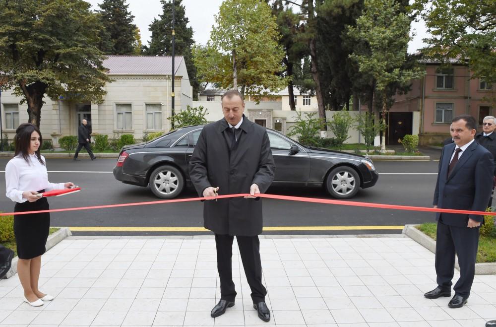 Ilham Aliyev opens new building of museum in Qazakh