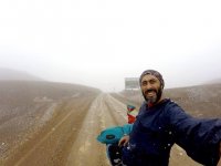 Флаг Азербайджана и вымпел АМИ Trend на горных вершинах Перу (ФОТО)