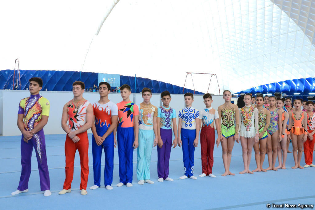 Acrobatic gymnastics championship kicks off in Baku  (PHOTO)