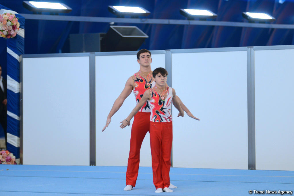 Acrobatic gymnastics championship kicks off in Baku  (PHOTO)