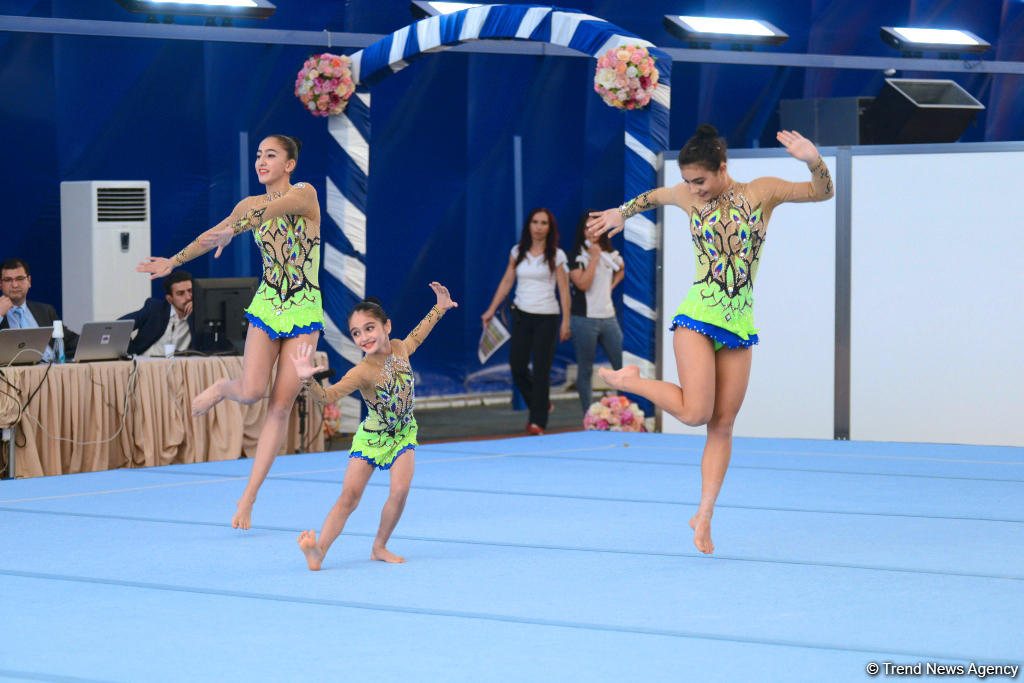 Acrobatic gymnastics championship kicks off in Baku  (PHOTO)