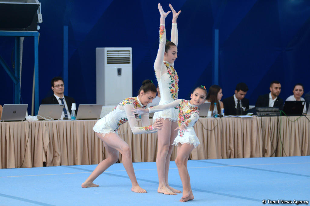 Acrobatic gymnastics championship kicks off in Baku  (PHOTO)