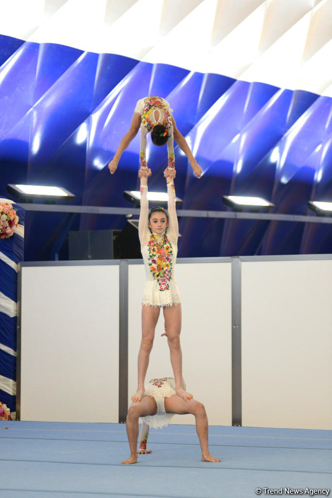 Acrobatic gymnastics championship kicks off in Baku  (PHOTO)