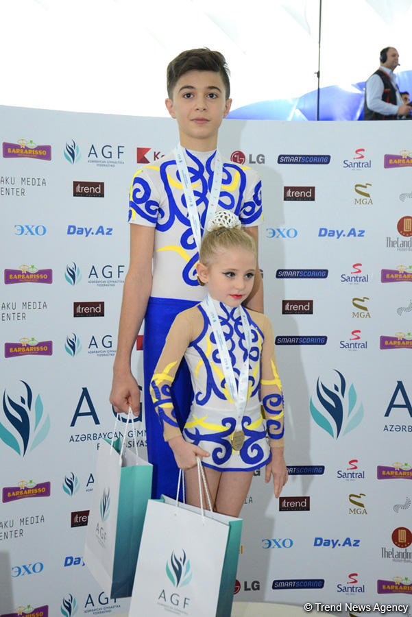 Награждены призеры XXIII Чемпионата Баку по акробатике (ФОТО)