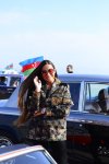 Арзу Алиева приняла участие в параде классических автомобилей, организованном Автомобильной  федерацией Азербайджана  (Фоторепортаж)