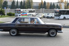 Арзу Алиева приняла участие в параде классических автомобилей, организованном Автомобильной  федерацией Азербайджана  (Фоторепортаж)