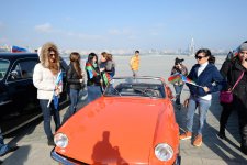 Арзу Алиева приняла участие в параде классических автомобилей, организованном Автомобильной  федерацией Азербайджана  (Фоторепортаж)