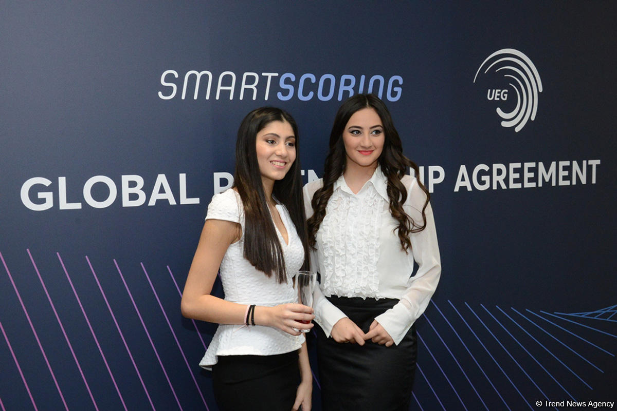 Azerbaijani SmartScoring and UEG sign new partnership deal (PHOTO)