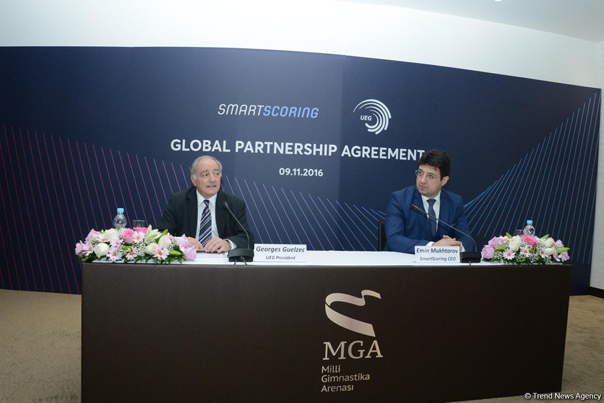 Azerbaijani SmartScoring and UEG sign new partnership deal (PHOTO)