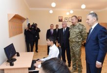 Ilham Aliyev views new residential settlement for IDPs in Fuzuli (PHOTO)