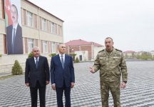 Ilham Aliyev views new residential settlement for IDPs in Fuzuli (PHOTO)