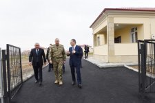 Ilham Aliyev views new residential settlement for IDPs in Fuzuli (PHOTO)