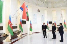 Президент Ильхам Алиев принял участие в открытии  Музея флага в Бейлагане (ФОТО)
